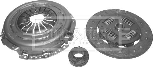 Borg & Beck HK6757 - Kit frizione www.autoricambi360.it