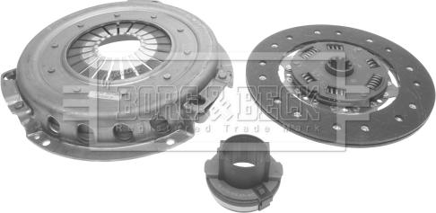 Borg & Beck HK8919 - Kit frizione www.autoricambi360.it