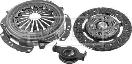 Borg & Beck HK8055 - Kit frizione www.autoricambi360.it