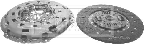 Borg & Beck HK2401 - Kit frizione www.autoricambi360.it