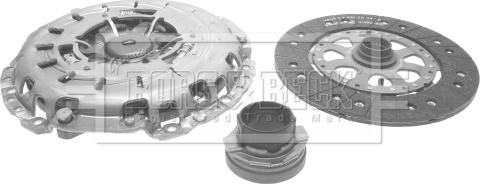 Borg & Beck HK2421 - Kit frizione www.autoricambi360.it