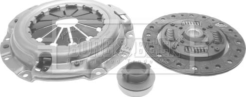 Borg & Beck HK2551 - Kit frizione www.autoricambi360.it