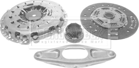 Borg & Beck HK2510 - Kit frizione www.autoricambi360.it