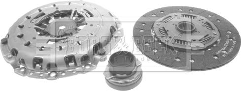 Borg & Beck HK2517 - Kit frizione www.autoricambi360.it