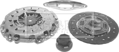 Borg & Beck HK2586 - Kit frizione www.autoricambi360.it