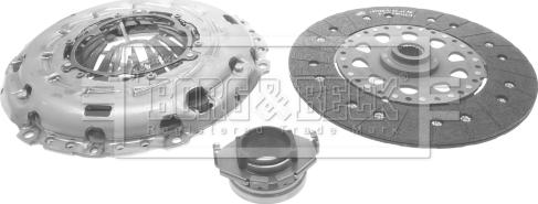 Borg & Beck HK2535 - Kit frizione www.autoricambi360.it