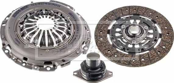 Borg & Beck HK2525 - Kit frizione www.autoricambi360.it