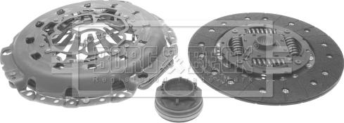 Borg & Beck HK2521 - Kit frizione www.autoricambi360.it