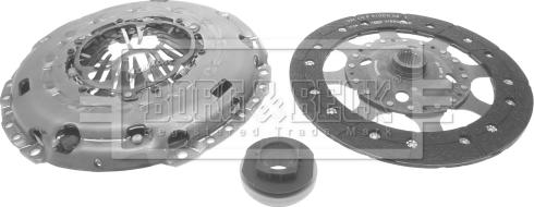Borg & Beck HK2528 - Kit frizione www.autoricambi360.it