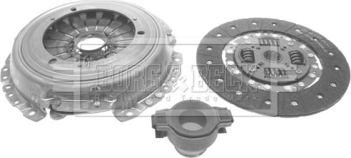 Borg & Beck HK2573 - Kit frizione www.autoricambi360.it