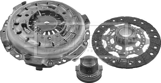 Borg & Beck HK2696 - Kit frizione www.autoricambi360.it