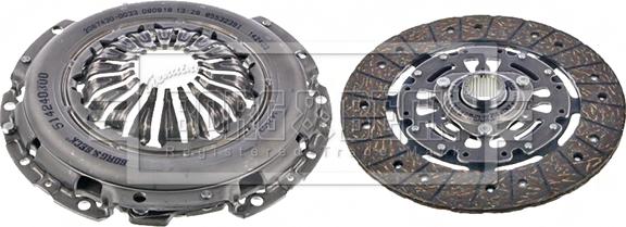 Borg & Beck HK2643 - Kit frizione www.autoricambi360.it
