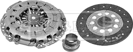Borg & Beck HK2669 - Kit frizione www.autoricambi360.it