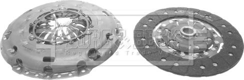 Borg & Beck HK2600 - Kit frizione www.autoricambi360.it
