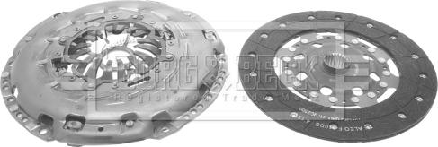 Borg & Beck HK2602 - Kit frizione www.autoricambi360.it