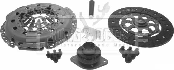 Borg & Beck HK2611 - Kit frizione www.autoricambi360.it