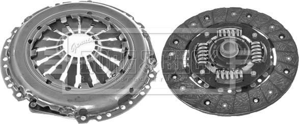 Borg & Beck HK2613 - Kit frizione www.autoricambi360.it