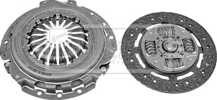 Borg & Beck HK2046 - Kit frizione www.autoricambi360.it