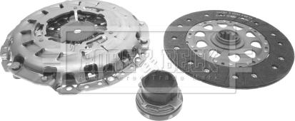Borg & Beck HK2016 - Kit frizione www.autoricambi360.it