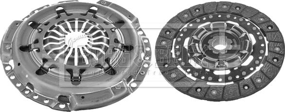 Borg & Beck HK2198 - Kit frizione www.autoricambi360.it