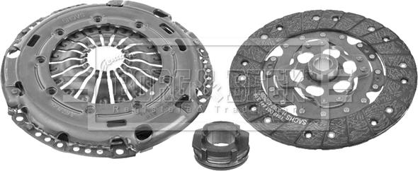 Borg & Beck HK2802 - Kit frizione www.autoricambi360.it