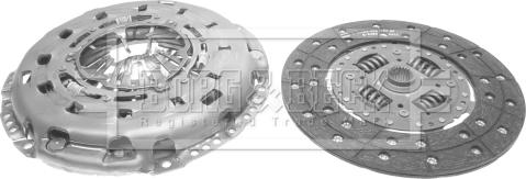 Borg & Beck HK2397 - Kit frizione www.autoricambi360.it