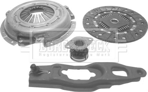 Borg & Beck HK2349 - Kit frizione www.autoricambi360.it