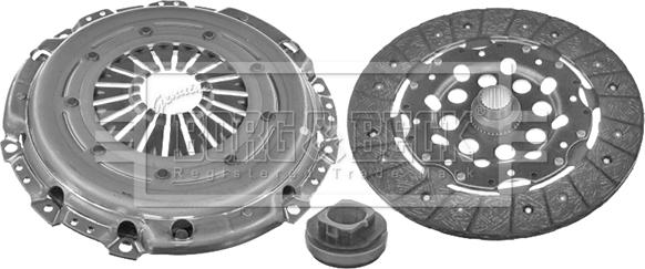 Borg & Beck HK2255 - Kit frizione www.autoricambi360.it