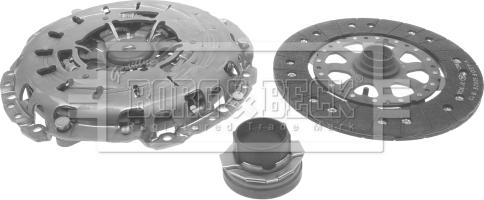 Borg & Beck HK2253 - Kit frizione www.autoricambi360.it