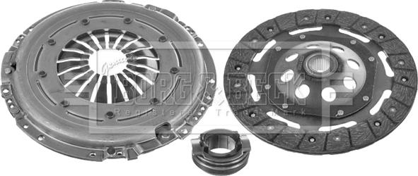 Borg & Beck HK2765 - Kit frizione www.autoricambi360.it