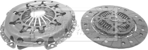 Borg & Beck HK7345 - Kit frizione www.autoricambi360.it