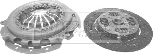 Borg & Beck HK7789 - Kit frizione www.autoricambi360.it