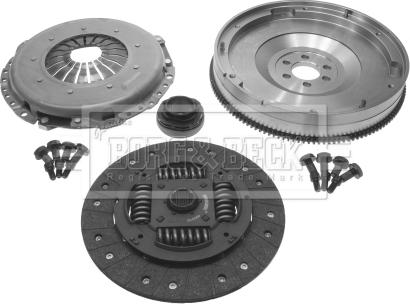 Borg & Beck HKF1010 - Kit trasformazione, Frizione www.autoricambi360.it