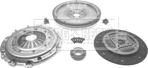 Borg & Beck HKF1038 - Kit trasformazione, Frizione www.autoricambi360.it