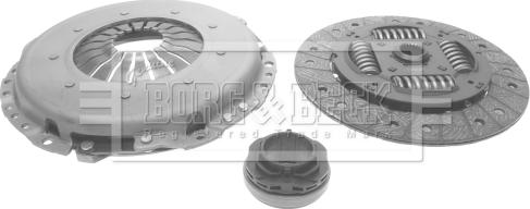 Borg & Beck HKR1010 - Kit frizione www.autoricambi360.it