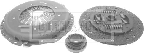 Borg & Beck HKR1037 - Kit frizione www.autoricambi360.it