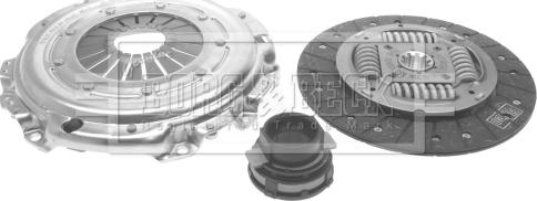 Borg & Beck HKR1025 - Kit frizione www.autoricambi360.it
