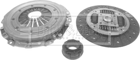 Borg & Beck HKR1022 - Kit frizione www.autoricambi360.it