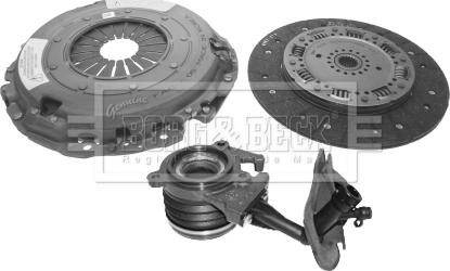 Borg & Beck HKT1425 - Kit frizione www.autoricambi360.it