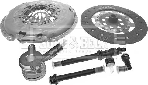 Borg & Beck HKT1560 - Kit frizione www.autoricambi360.it
