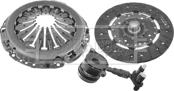 Borg & Beck HKT1567 - Kit frizione www.autoricambi360.it