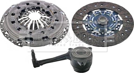 Borg & Beck HKT1517 - Kit frizione www.autoricambi360.it