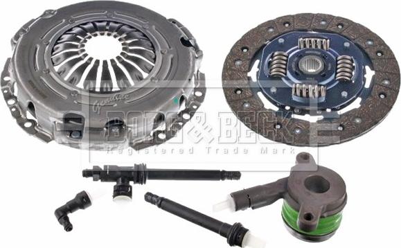 Borg & Beck HKT1582 - Kit frizione www.autoricambi360.it