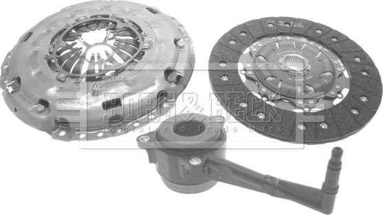 Borg & Beck HKT1520 - Kit frizione www.autoricambi360.it