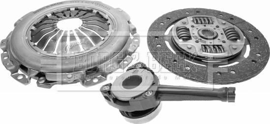 Borg & Beck HKT1079 - Kit frizione www.autoricambi360.it