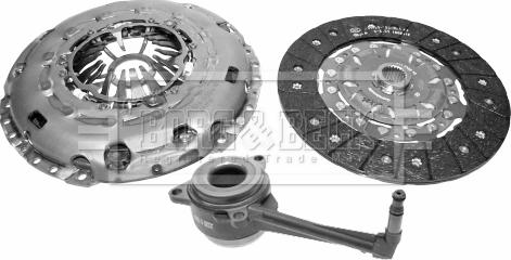 Borg & Beck HKT1075 - Kit frizione www.autoricambi360.it