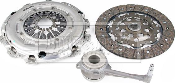 Borg & Beck HKT1165 - Kit frizione www.autoricambi360.it