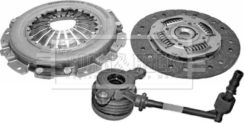 Borg & Beck HKT1163 - Kit frizione www.autoricambi360.it
