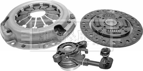 Borg & Beck HKT1123 - Kit frizione www.autoricambi360.it