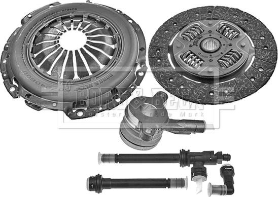 Borg & Beck HKT1354 - Kit frizione www.autoricambi360.it